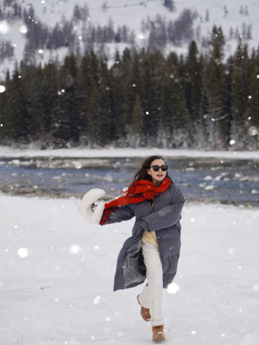 年终特惠 不退不换！！！原创羊毛面料软呼呼里布 一眼甜帅鹅绒羽绒服 商品图5