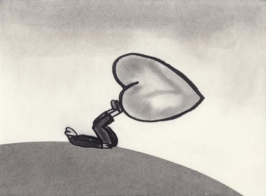 纸本水墨｜拒绝内耗 商品图0