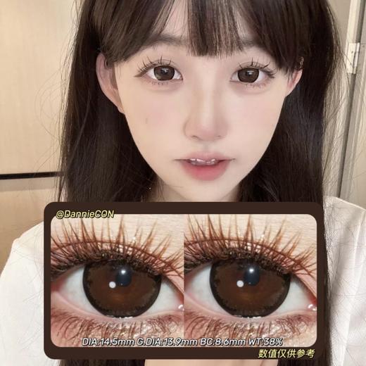 Lvycon半年抛·一颗杏仁·14.5mm(着色参考13.9mm) 0-1000度(有525/575) 韩产进口·(建议佩戴3-4个月左右更换) 商品图0