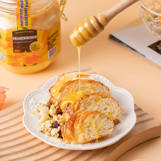 俄罗斯俄蜜源沙棘蜜1000g/033723 天然健康喝的放心 商品图1