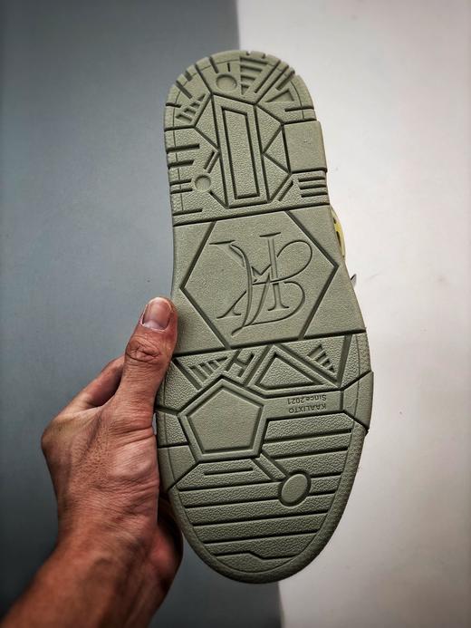 VEASTER x KAALIXTO 西湖龙井绿茶星星潮流休闲防滑耐磨低帮板鞋 KSH230713 商品图5