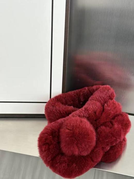 真真真兔毛保暖围脖无异味超柔 商品图9