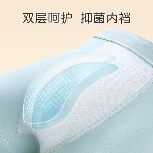 N3-【5条装】【男童 】亲肤新疆棉 3D立体剪裁 恐龙乐园+百变小熊【青春系列】 商品图5