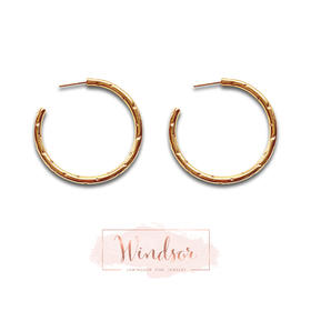 LHWINDSORCity of stars星光大环碎钻金银色欧美ins耳环LHWindsor