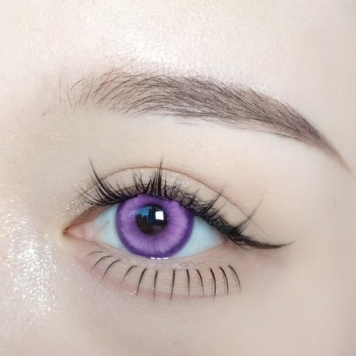 NKMAXCON 精灵紫 日抛 2片 14.2mm 参考着色 13.7mm 基弧 8.6 含水 42% 新锐国货 商品图4