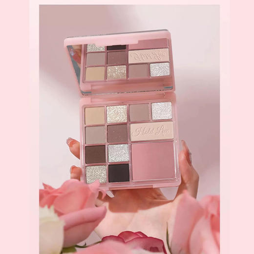 纪念日百货蜜境新款HL花漾粉雾多色综合粉盘眼影160446087 商品图1