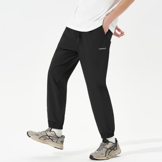 gxg.jeans男装黑色休闲收口长裤JHF10200201 商品图1