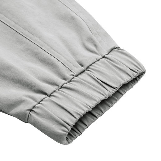 gxgjeans男装休闲裤冬季工装风抽绳束脚长裤子 商品图4