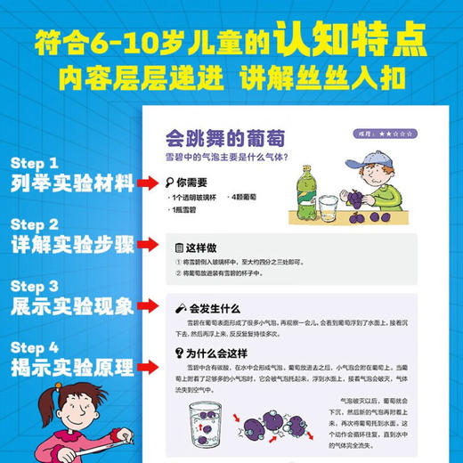 小学生都爱的科学实验：全4册（6+岁） 商品图3