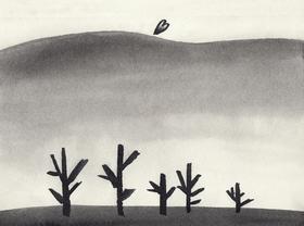 纸本水墨｜人生木年