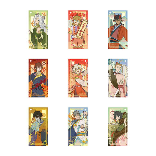 《非人哉官方店》万圣街指间流年系列亚克力挂件彩窗挂饰盲盒新年礼物 商品图4