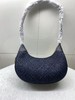 【品牌授权】TORY BURCH 汤丽柏琦 奥莱款 汤丽柏琦提花单肩新月包 商品缩略图0