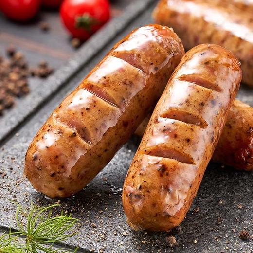 25D兴客坊(千味央厨)火山石烤肠(原味/黑胡椒味) 700g/袋(10支) 20袋/件 商品图1