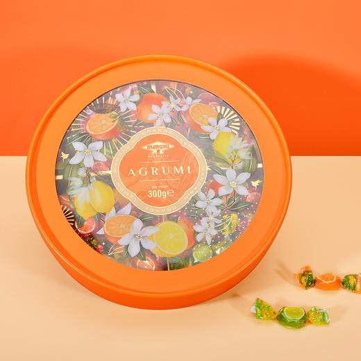 意大利曼吉尼果汁糖果/果酱夹心糖果礼盒300g 精致典雅送礼佳选 063284/063285 商品图3