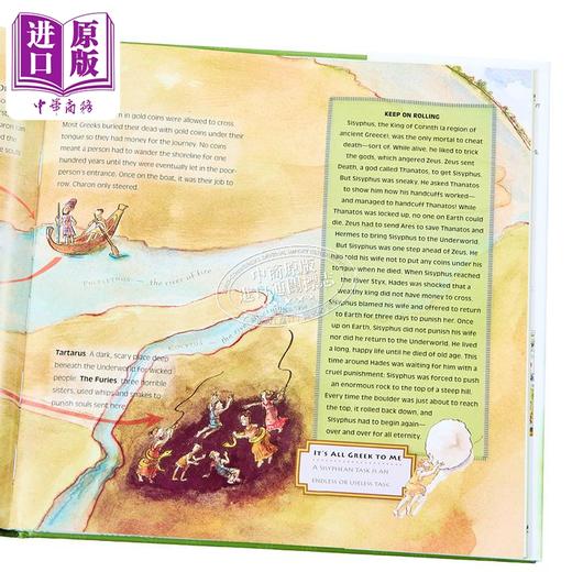 【中商原版】希腊神话入门 精装彩图版 英文原版 A Childs Introduction to Greek Mythology Heather Alexander 商品图2