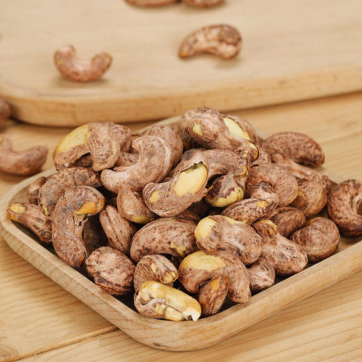 【轻盐炭烤非油炸】越南A180盐焗紫皮大腰果】酥脆香醇 商品图2