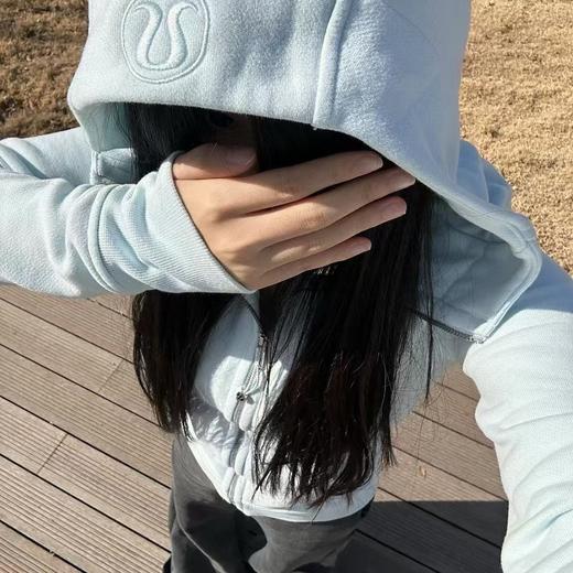 lu家金标修身加绒卫衣系列 商品图10