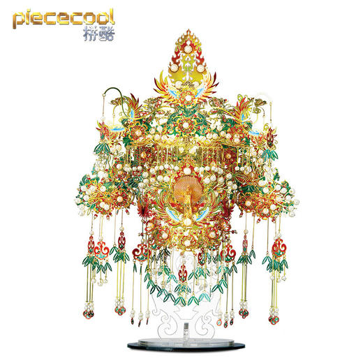 【赠工具】拼酷潮玩玩具 凤冠/醒狮/天火树·炽花等多款可选 黄铜+不锈钢材质 送礼新年高档别致礼物 商品图11