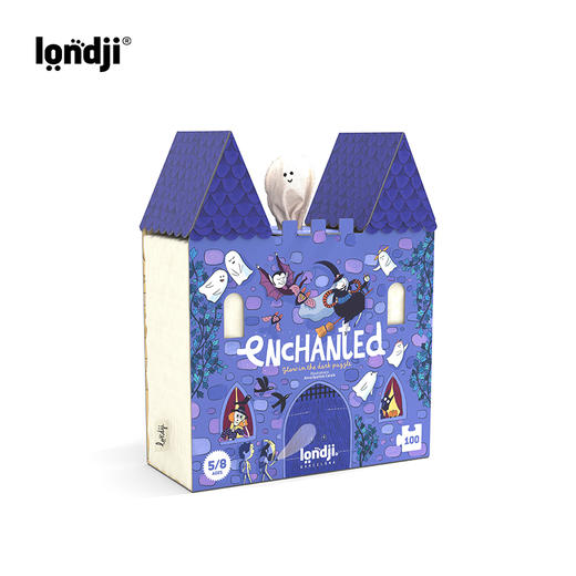 londji 幽灵城堡 3阶拼图 适合5-8岁 益智发展  西班牙品牌 PZ603U 商品图0