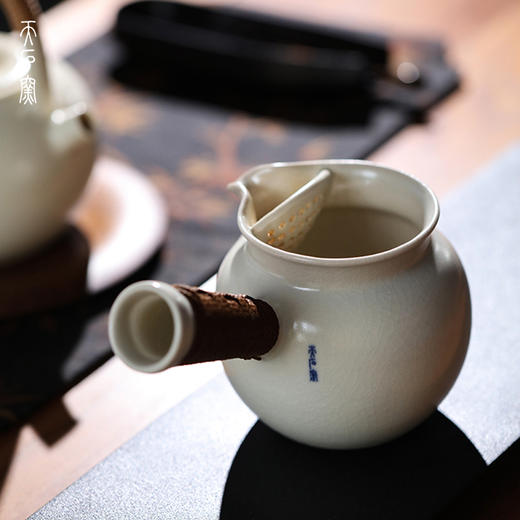 问鼎天石窑草木灰釉烤茶罐（缺货） 商品图1