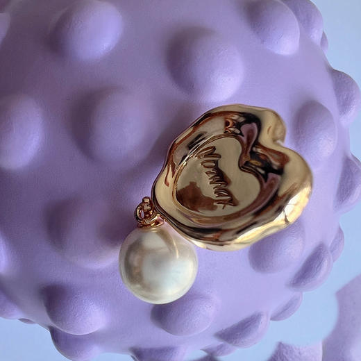 LHWINDSOR 运动系列之Vo2Max大心脏耳环贝珠镶嵌新款高级感ins耳饰 商品图3