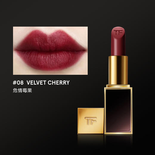888066036818	汤姆福特TOM FORD	TF哑光黑管口红 激情幻魅唇膏08 哑光质地 商品图1