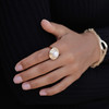 LHWINDSOR 土星Saturn戒指珍珠星球圆环开口指环原创食指戒配饰 商品缩略图2