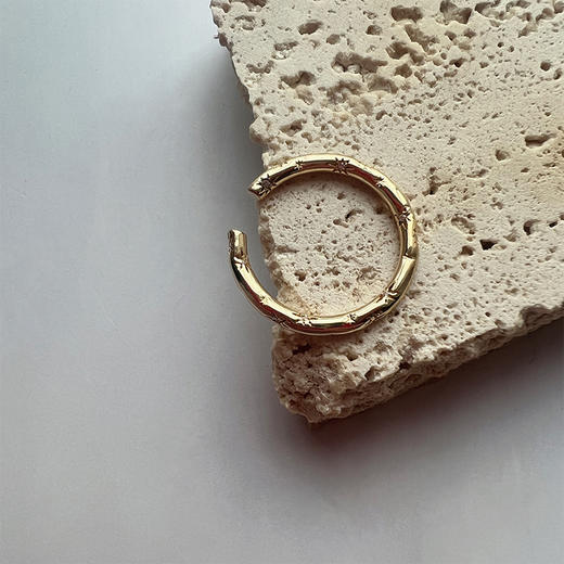 LHWINDSOR Fine Jewelry原创设计City of stars星光戒指极简素圈戒指 商品图3