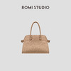 ROMI STUDIO“简约随性”气质百搭肌理感荔枝纹手提斜挎托特包B3550 商品缩略图3