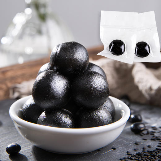 【九蒸九晒黑芝麻丸】9克*20粒/盒 商品图2