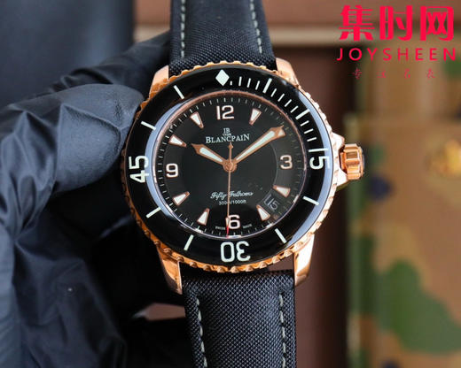 宝珀 BLANCPAIN 五十寻系列 男士腕表 搭载进口西铁城 商品图8