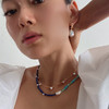 LHWINDSORglacier冰川项链原创设计松石珍珠颈链手工串珠颈链 商品缩略图2