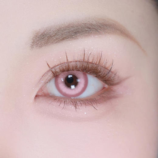 NKMAXCON 莫兰迪粉棕 日抛 2片 14.5mm 参考着色 13.9mm 基弧 8.6 含水 42% 新锐国货 商品图4