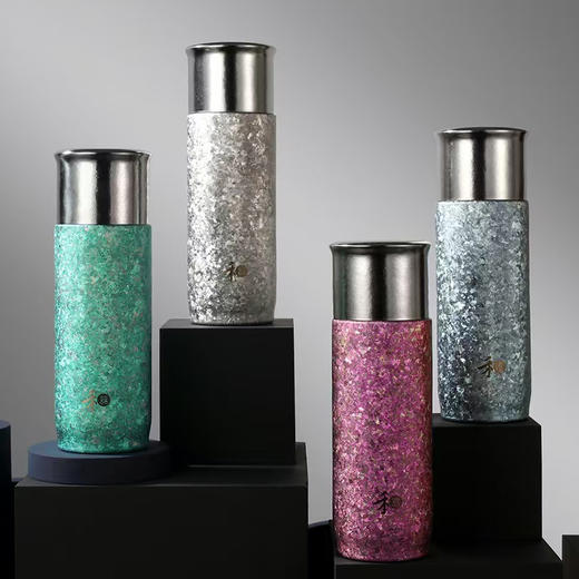 禾器钛然自若纯钛磁力杯450ml 商品图0