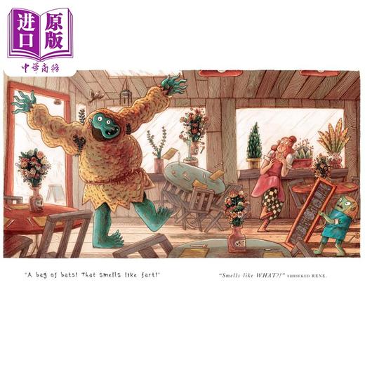 【中商原版】树林边缘的咖啡馆 The Cafe at the Edge of the Woods 英文原版 儿童漫画故事绘本 怪诞幽默图画书 进口读物 商品图3