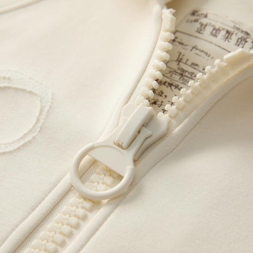 谜底卫衣外套女2025春季新品百搭宽松连帽中长款大廓形251MW0024 商品图3