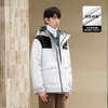 gxg.jeans【杜邦三防】男装冬季羽绒服 黑白撞色刺绣连帽短款羽绒服男JED1D2508774 商品缩略图1