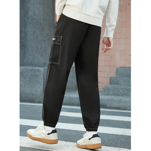 gxg.jeans男装2024年春季热卖黑色休闲收口长裤JHF10200211 商品图2