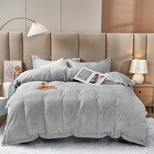 【远梦】牛奶绒剪花四件套 商品图3