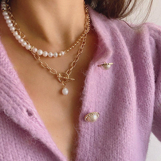 LHWINDSOROTold times but good times好时光项链复古搭扣绳索链条 商品图4