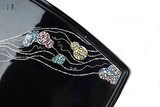 三希堂  流霞系列  七宝葫芦大漆干泡盘 商品图0