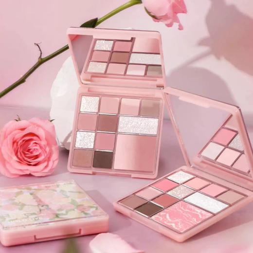 纪念日百货蜜境新款HL花漾粉雾多色综合粉盘眼影160446087 商品图0