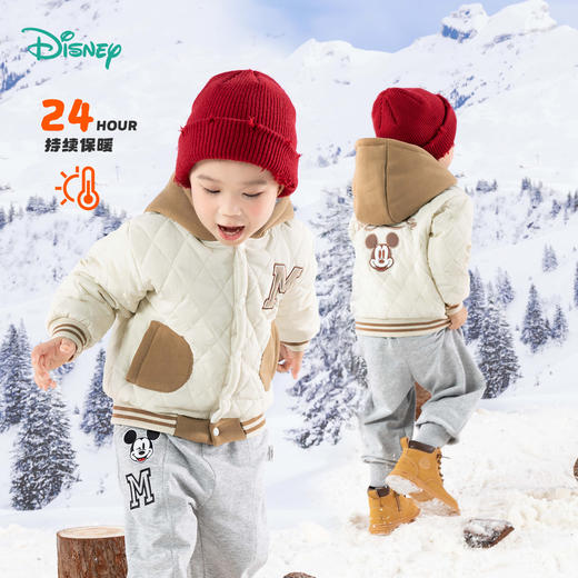 【迪士尼Disneybaby温暖棉衣】冬季时尚保暖棉服 商品图3