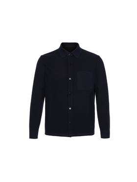 callisto藏青色锦纶混纺外套