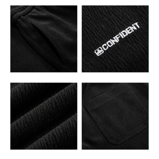 gxg.jeans男装冬季黑色抽绳收口长裤JEX10200134 商品图3