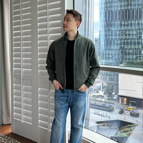 【顺丰包邮】02925 洛诗琳秋冬新款汉麻立领男士外套1018