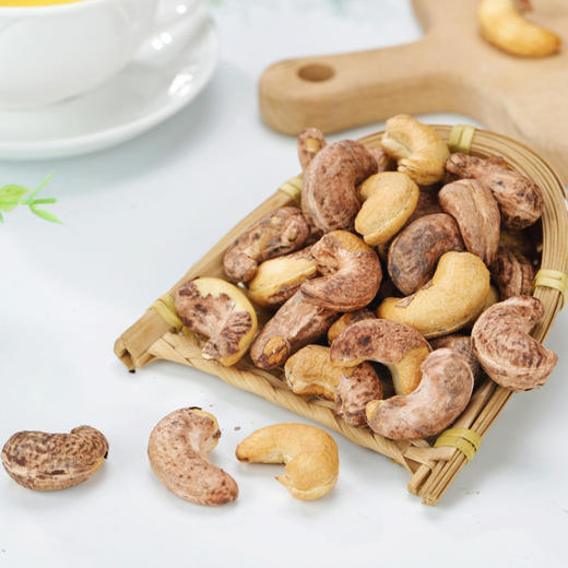 【轻盐炭烤非油炸】越南A180盐焗紫皮大腰果】酥脆香醇 商品图4