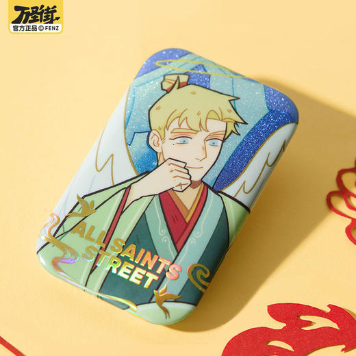 《非人哉官方店》万圣街指间流年系列马口铁徽章卡通新年吧唧盲盒胸针 商品图3