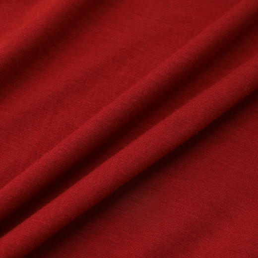 金三塔 女绢丝莫代尔氨纶内衣套新年本命年红色礼盒装 商品图4