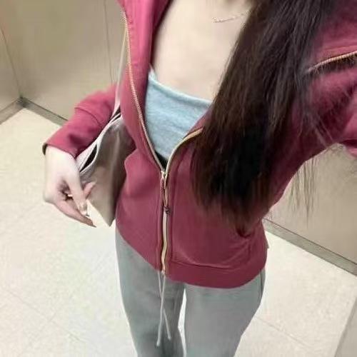 lu家金标修身加绒卫衣系列 商品图6